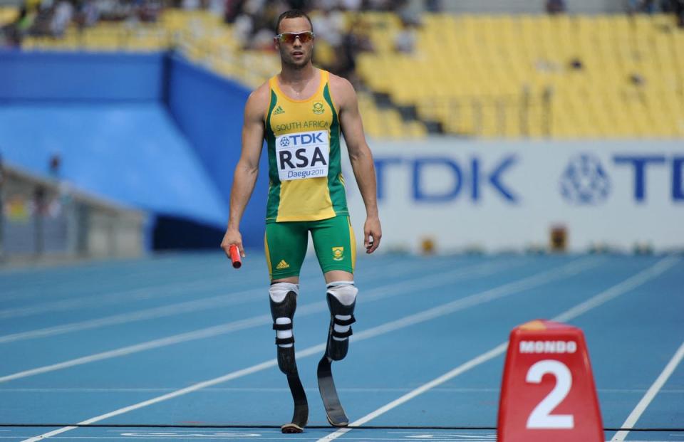 Pistorius won six Paralympic gold medals (AFP via Getty)