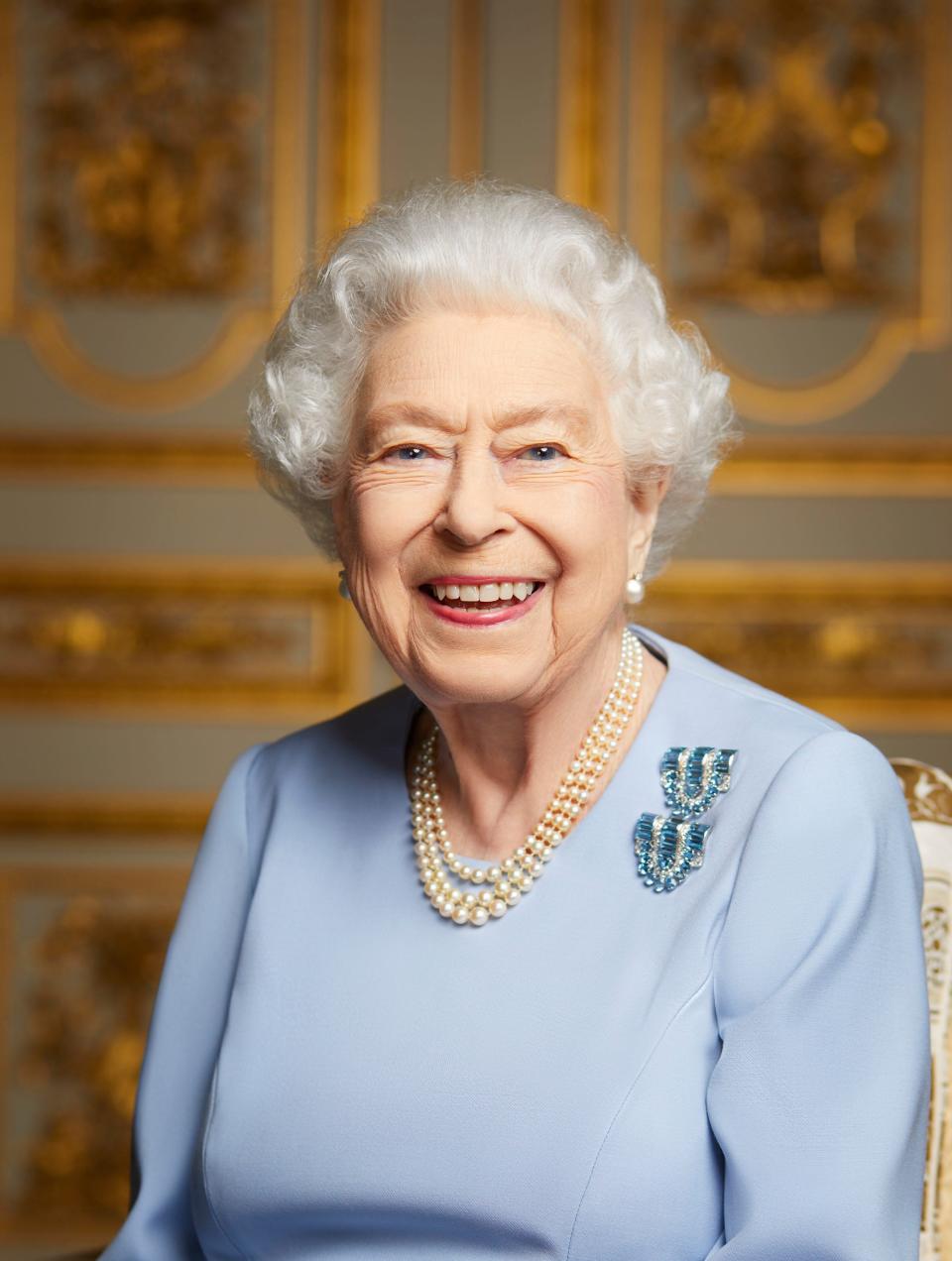 Ahead of the funeral of Queen Elizabeth II, Buckingham Palace issued a new photo Sunday of the British monarch, taken at Windsor Castle in May 2022.