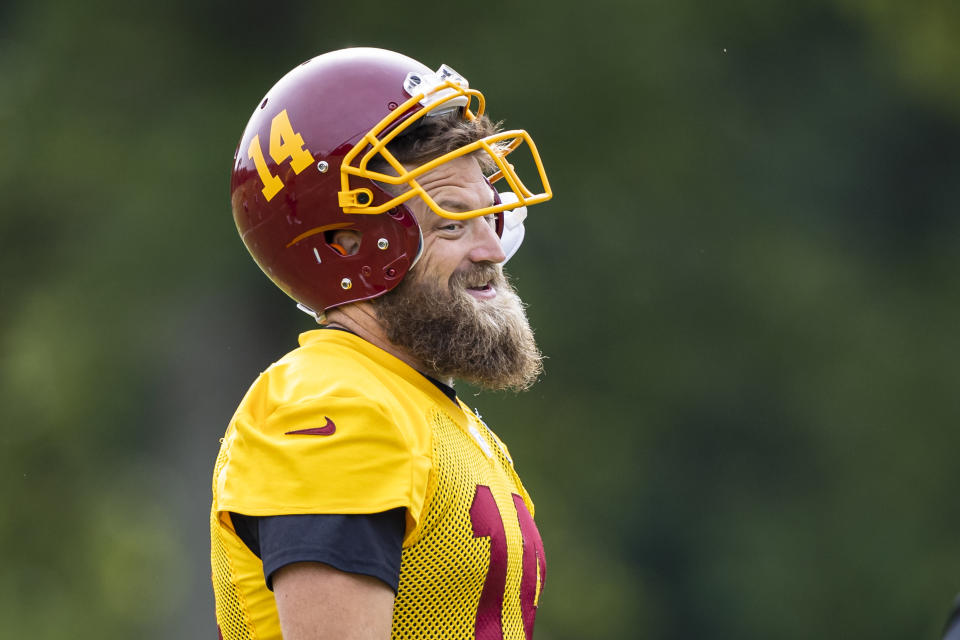 Can Ryan Fitzpatrick turn around Washington's offense? (Photo by Scott Taetsch/Getty Images)