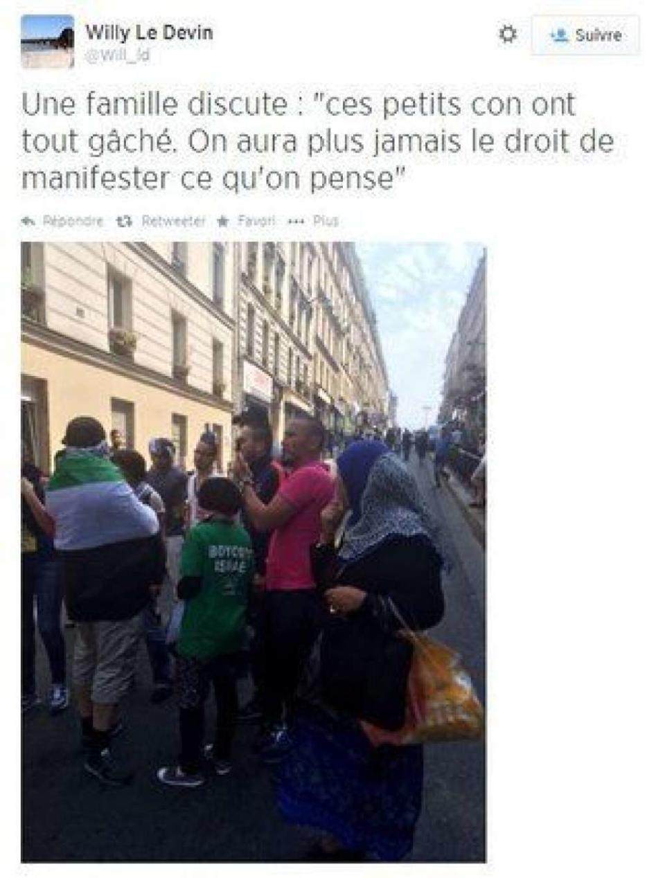 Manifestation pro-Gaza à Paris -