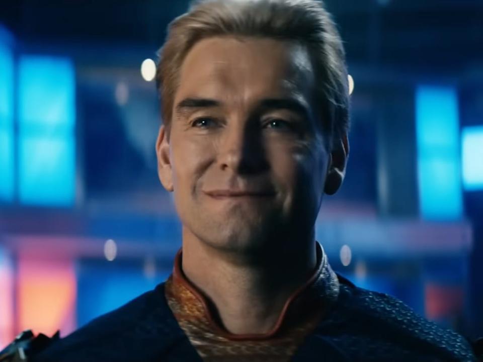 Antony Starr as Homelander on season four of "The Boys."