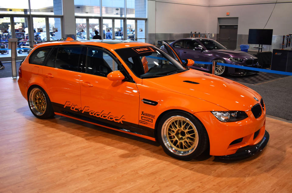 <p>If you’d wondered what an E90 M3 GTS might look like in a wagon body, this tasteful build by Precision Sport Industries in Florida is it. Under the hood is a Carbahn <strong>4.6-litre S65</strong> stroker engine while the retrimmed interior incorporates BMW M Performance seats and custom Alcantara panels.</p>