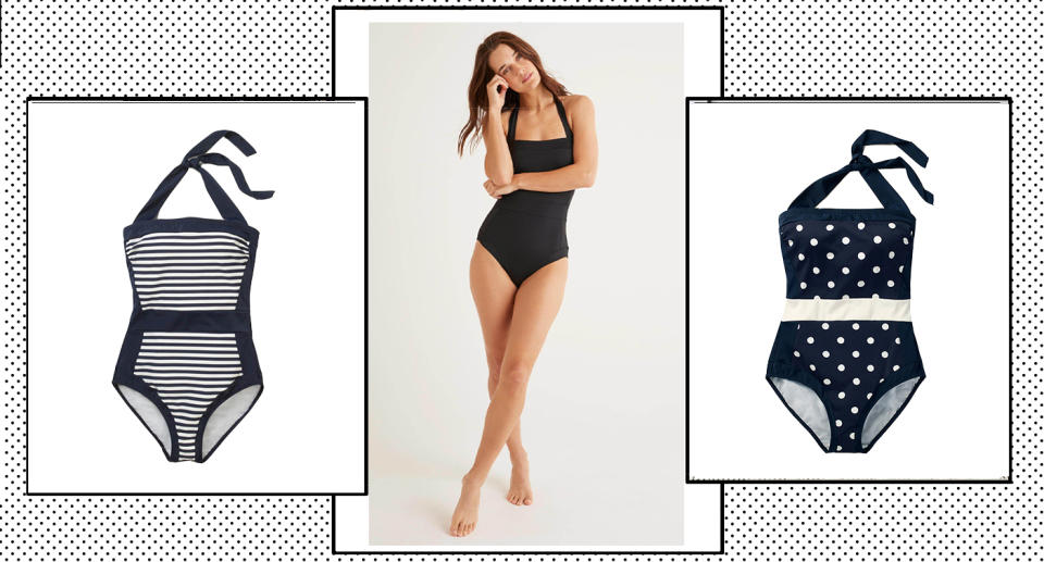 Boden's top-rated swimsuit has been hailed the most flattering swimwear by customers. (Boden/Yahoo Style UK)