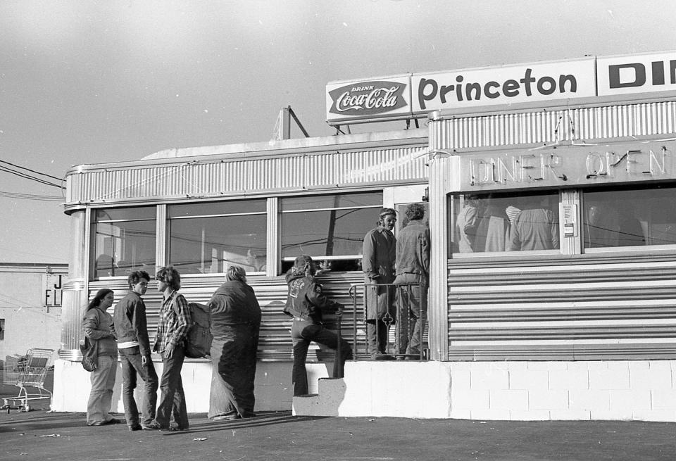 The Princeton Diner, shown in 1971, came to Newport from Swansea, Massachusetts. According to owner Steve Bishop, it is one of only 20 O'Mahoney diners still operating.