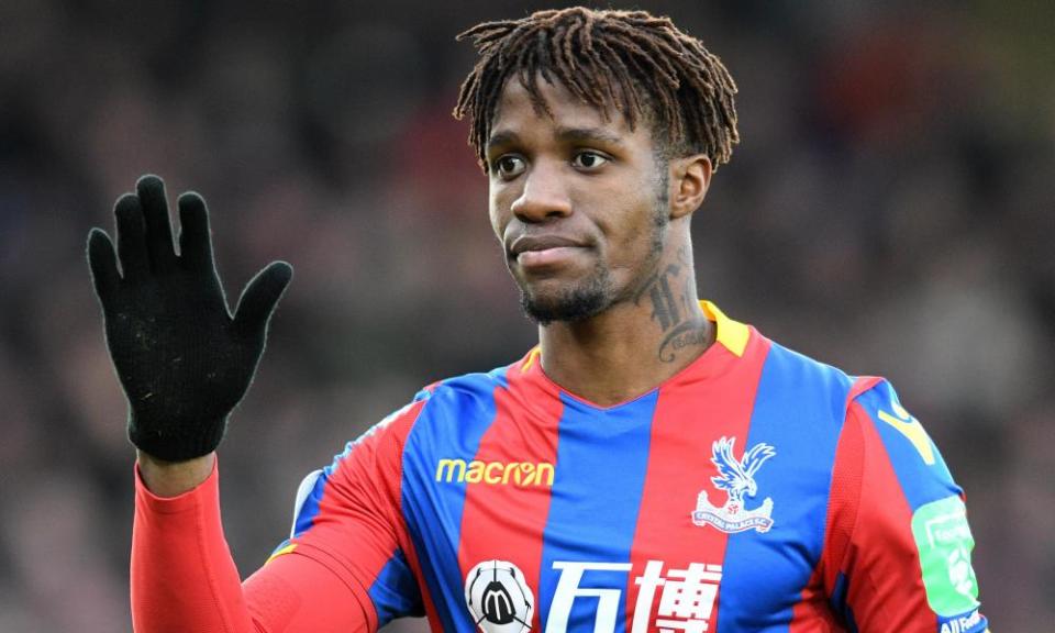 Crystal Palace stunned as Wilfried Zaha is set to see knee specialist