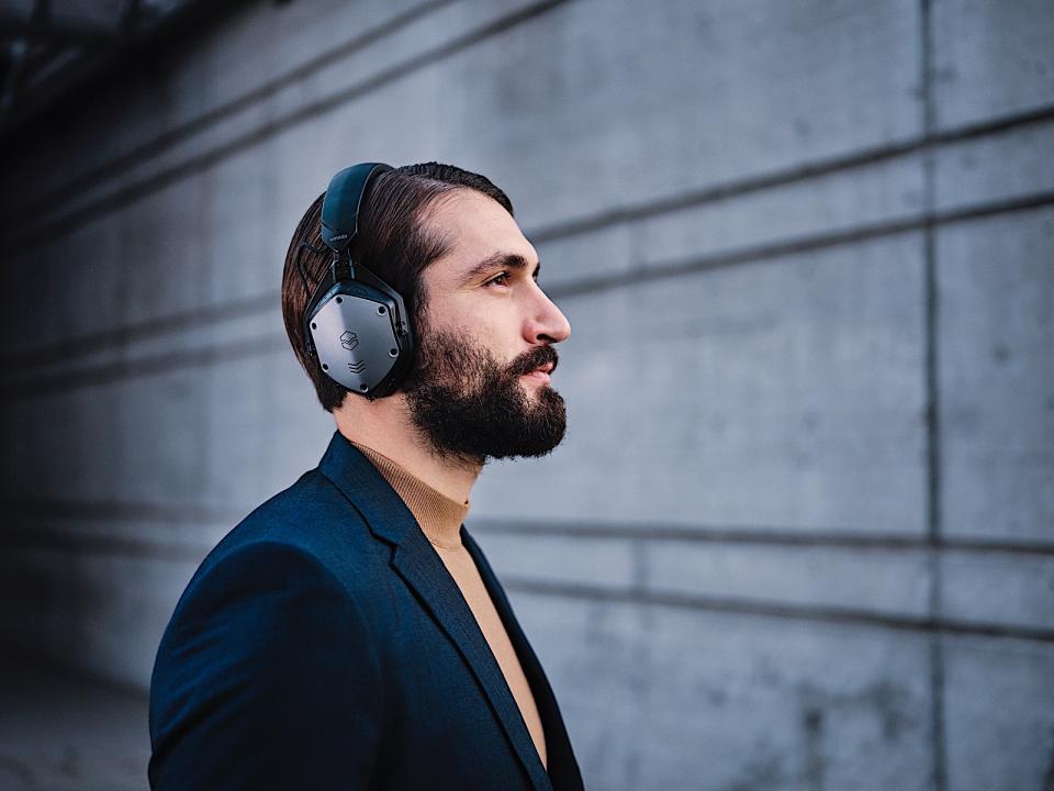 V-Moda has introduced a new version of its M-200 headphones with ANC, the company's first model with active noise cancellation.