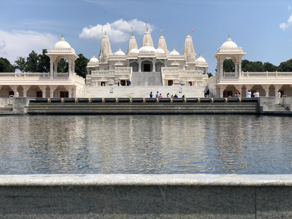 Enjoy hours of beauty, peace, and discovery at BAPS Shri Swaminarayan Mandir in Lilburn. The temple is a masterpiece of exquisite Indian design and workmanship. Marvel at the intricate marble carvings, participate in Hindu rituals or learn about the world’s oldest living faith – Hinduism. (PHOTO: Scott Flynn/WSBTV.com)
