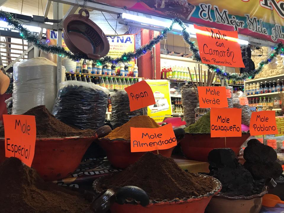 Mole at Coyoacan market