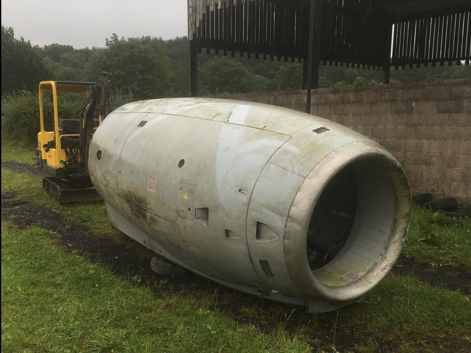 Steve Jones VC10 jet engine