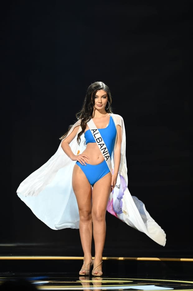 <p>Miss Albania</p><p>Benjamin Askinas/Miss Universe Organization</p>