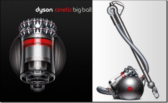 Dyson Cinetic Big Ball圓筒式吸塵器開箱心得，集微震氣旋技術與不倒翁科技大成的圓筒式吸塵器