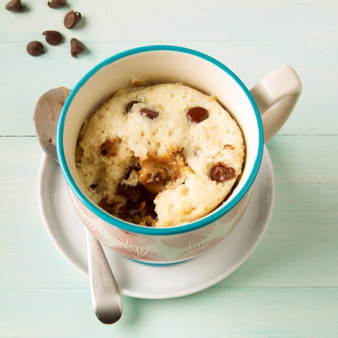 Chocolate Peanut Butter Mug Cake