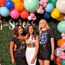 Most glamorous fan club ever? Jonas Brothers wives Priyanka Chopra, Danielle Jonas and Sophie Turner all somehow know how to make a concert tee look like couture.