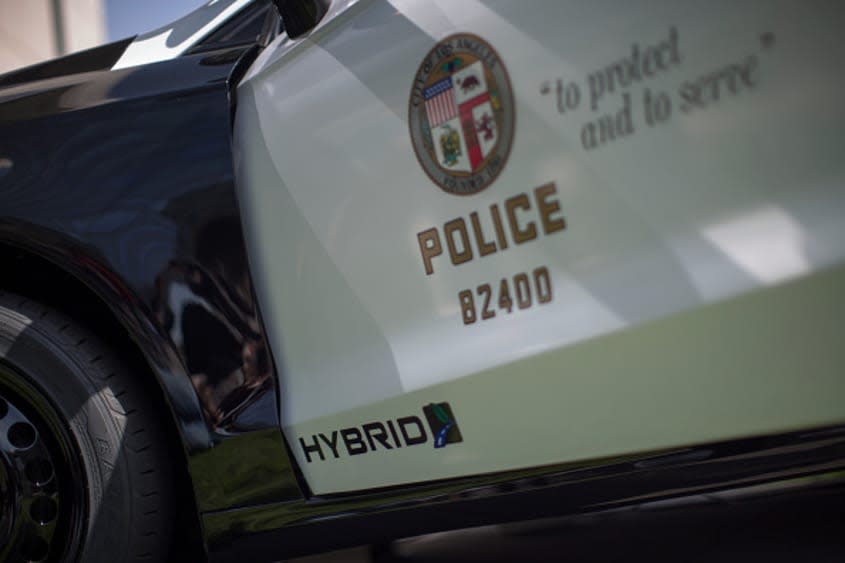 An LAPD car.