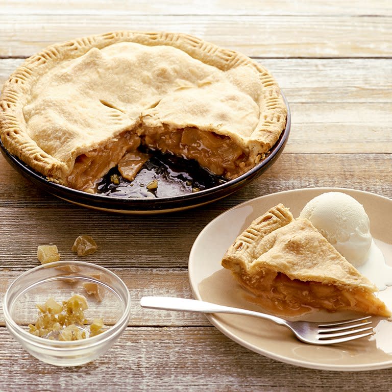 Three-Spice Apple Pie