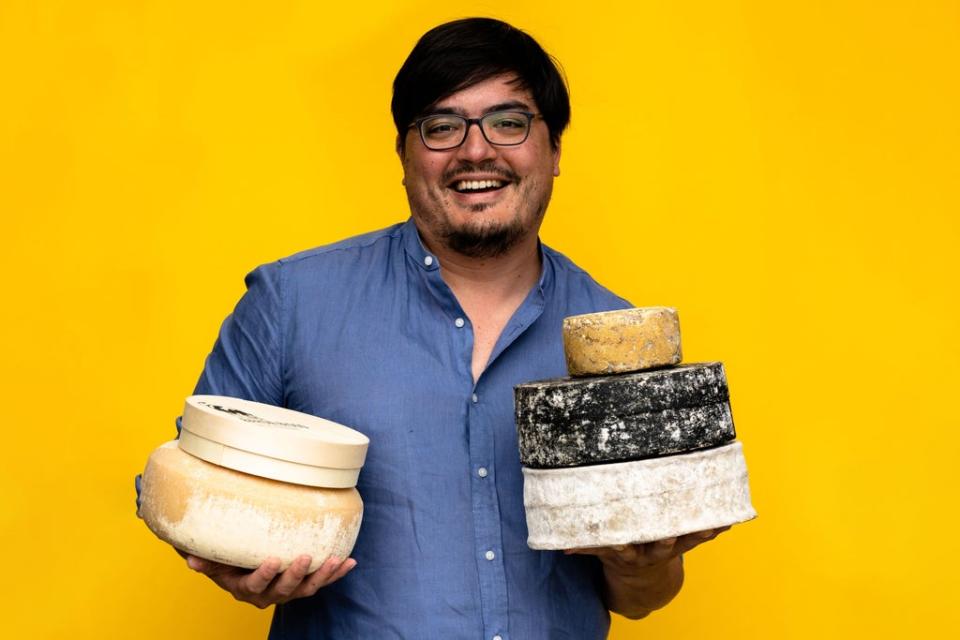 Cheesegeek founder Edward Hancock (Olivia Rawes/Cheesegeek)