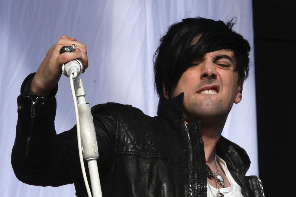 British musician Ian Watkins.