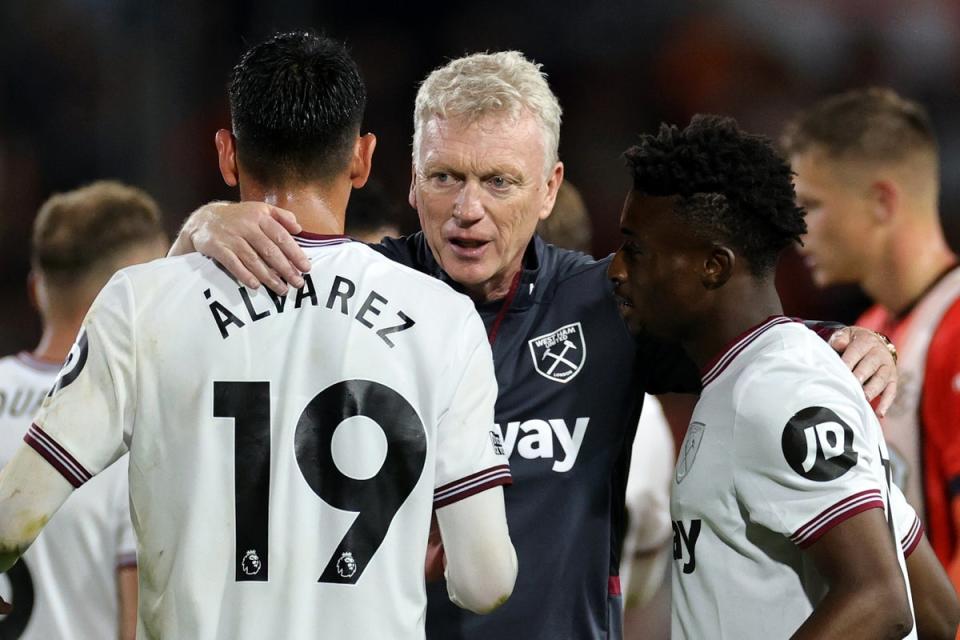 Hitting the ground running: Edson Alvarez has made a great start to life under David Moyes (Getty Images)