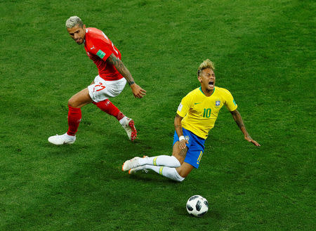 Partido entre Brasil y Suiza válido por el Grupo E del Mundial de Rusia, Rostov Arena, Rostov del Don, Rusia - 17 de junio de 2018. REUTERS/Jason Cairnduff