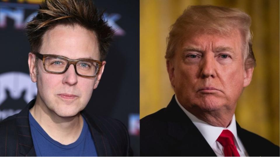 “Guardians of the Galaxy” director James Gunn offers $100,000 for Trump to step on a scale