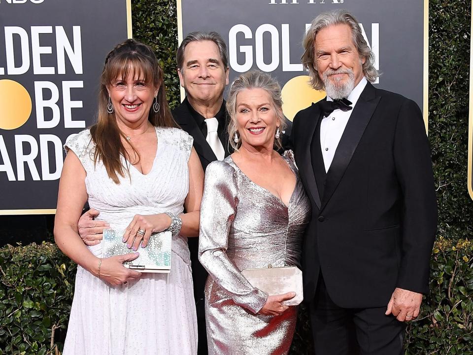 beau and jeff bridges with their wives