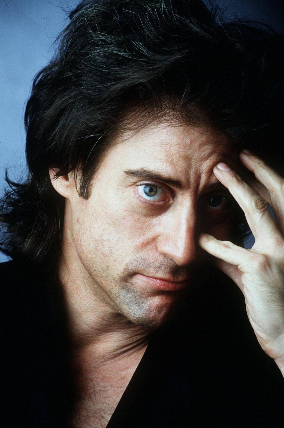 Comedian Richard Lewis, photographed in the early 1990s. Lewis died Feb. 27, 2024 at 76 from a heart attack.