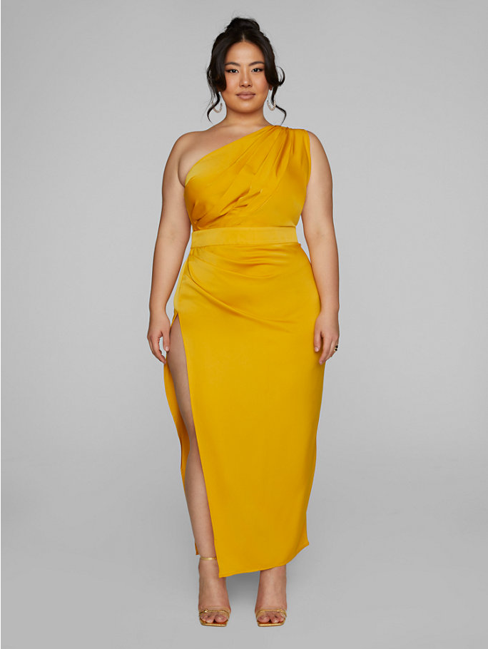 Bella One-Shoulder Maxi Dress