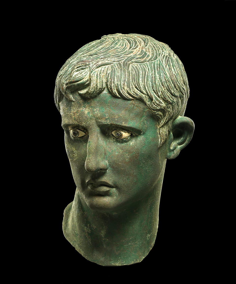 A bust of emperor Augustus featured on her list (The Trustees of the British Museum/PA)