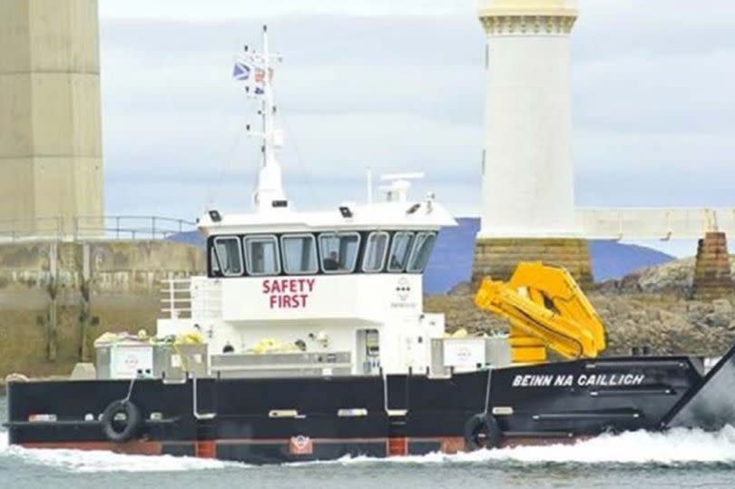 Beinn na Cailleach was the vessel involved in the fatal incident -Credit:COPFS