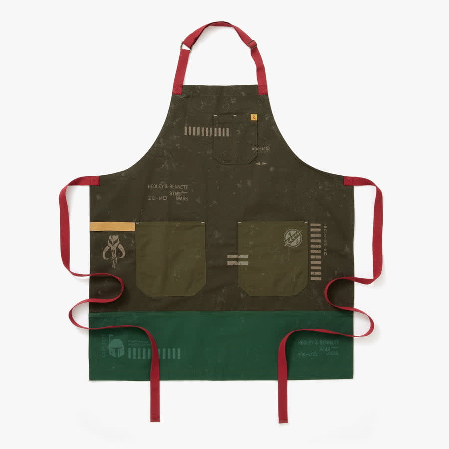 <p><a href="https://go.redirectingat.com?id=74968X1596630&url=https%3A%2F%2Fwww.hedleyandbennett.com%2Fproducts%2Fstar-wars-boba-fett-essential-apron%3Fvariant%3D42646545170632&sref=https%3A%2F%2Fwww.bestproducts.com%2Flifestyle%2Fg624%2Fstar-wars-stuff%2F" rel="nofollow noopener" target="_blank" data-ylk="slk:Shop Now;elm:context_link;itc:0;sec:content-canvas" class="link ">Shop Now</a></p><p>Essential Apron</p><p>hedleyandbennett.com</p><p>$115.00</p><span class="copyright">Hedley and Bennett</span>