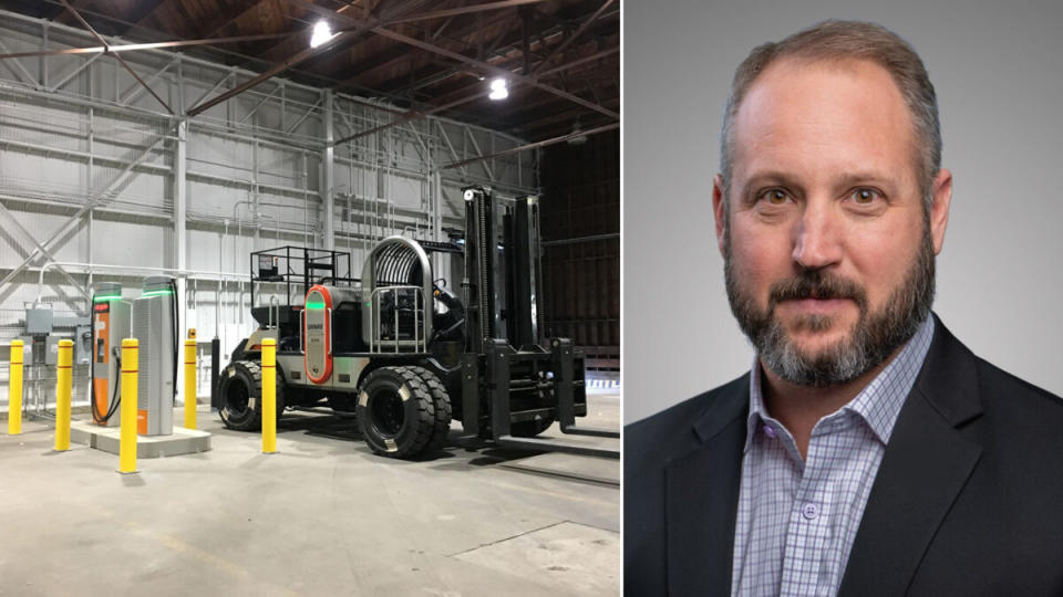 Rich Mohr, senior vice president at ChargePoint Holdings, says providing complete charging systems is more important than the equipment itself. (Photos: ChargePoint)