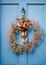 <p>There's something simple and beautiful about a wreath full of fall-colored dried berries. </p><p><strong>Get the tutorial for <a href="https://factorydirectcraft.com/factorydirectcraft_blog/fall-berry-wreath/" rel="nofollow noopener" target="_blank" data-ylk="slk:Fall Berry Wreath;elm:context_link;itc:0;sec:content-canvas" class="link ">Fall Berry Wreath</a>.</strong></p>