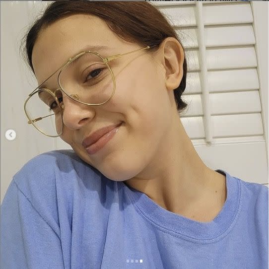 Hang on, does Millie Bobby Brown have auburn hair now?