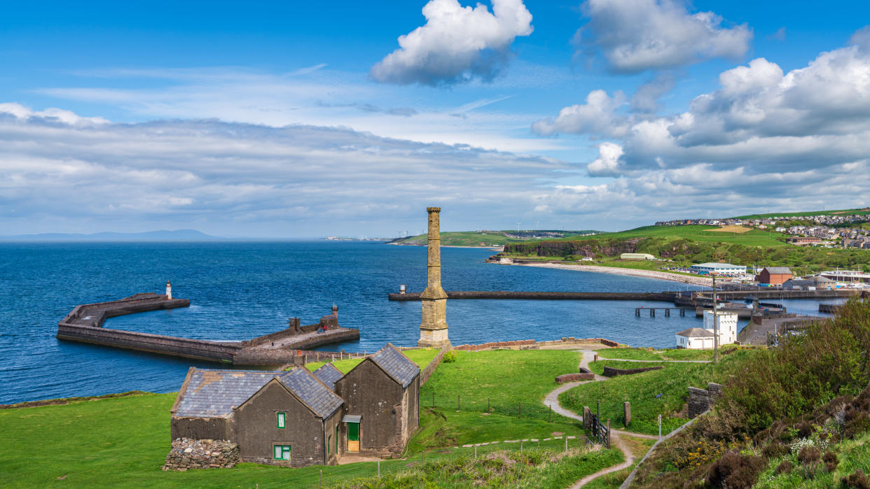 The view over Whitehaven, in Copeland, Cumbria. Copeland has been named one of the most afforable rural regions to buy a house. (Getty)