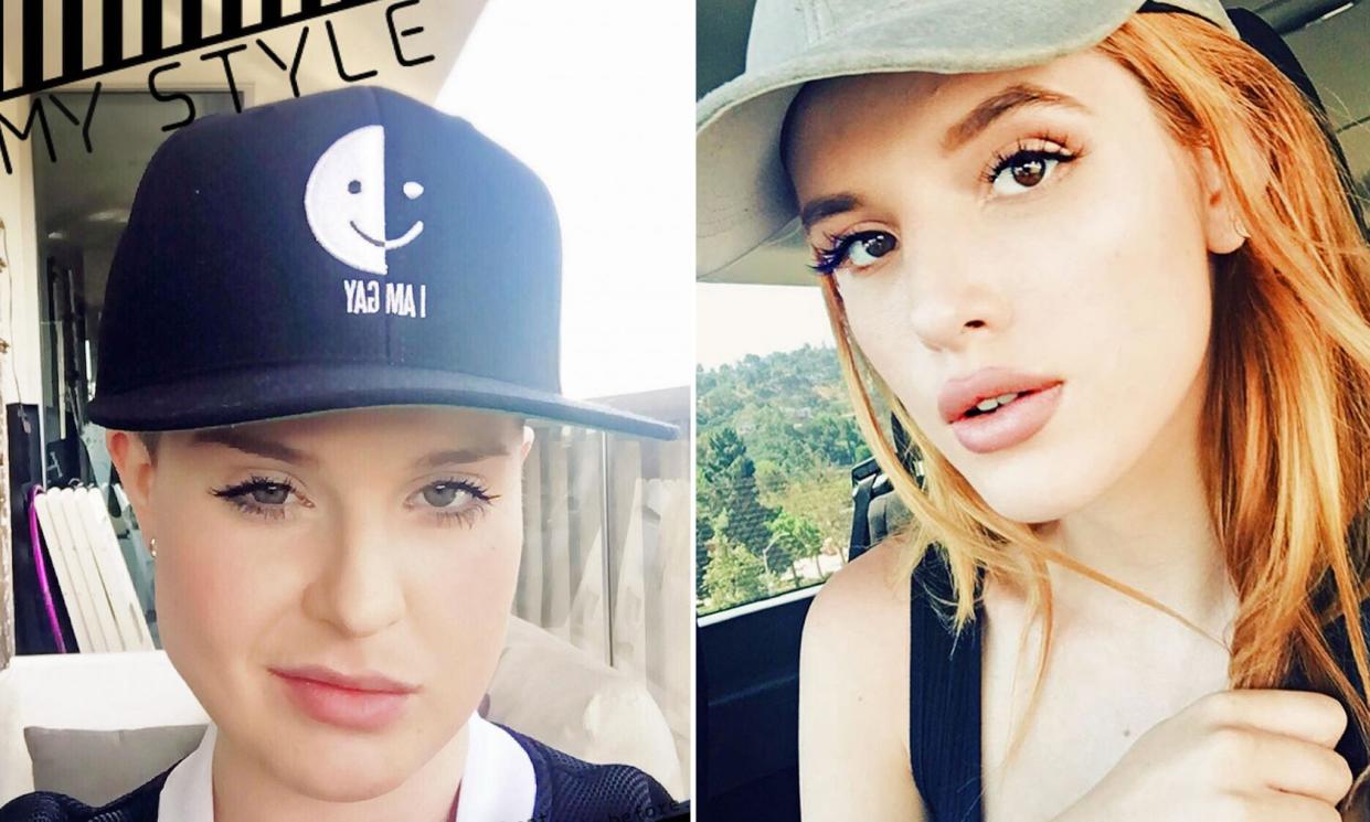 Kelly Osbourne und Bella Thorne lieben ihre Basecaps. (Bild: ddp Images)