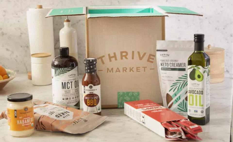 <a href="https://fave.co/30Qp57J" target="_blank" rel="noopener noreferrer">Thrive Market</a> lets you schedule deliveries and stock up on natural and organic products, like healthy snacks, clean beauty, supplements and nontoxic cleaning supplies. <br /><br />Check out <a href="https://fave.co/30Qp57J" target="_blank" rel="noopener noreferrer">Thrive Market's membership</a>.