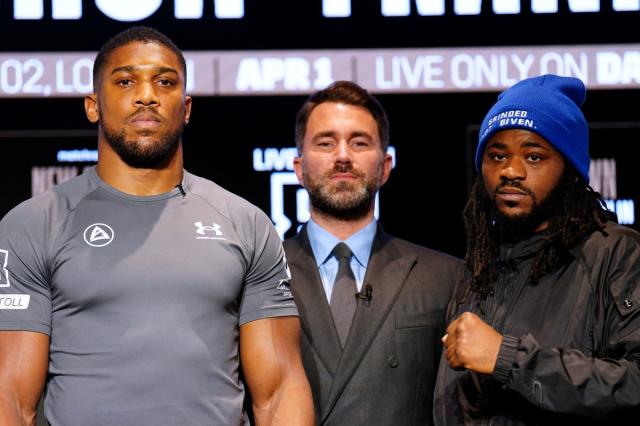 Must-win fight: Anthony Joshua has said he could retire if he loses against Jermaine Franklin (PA)