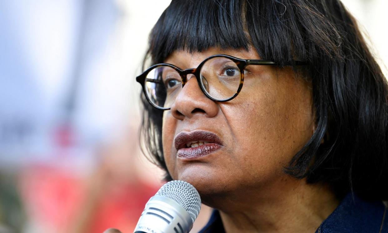 <span>Diane Abbott was suspended by Labour after writing an article that appeared to play down racism against Jewish people.</span><span>Photograph: Beresford Hodge/Reuters</span>