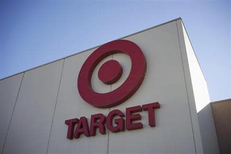 The sign outside the Target store is seen in Arvada, Colorado January 10, 2014. REUTERS/Rick Wilking