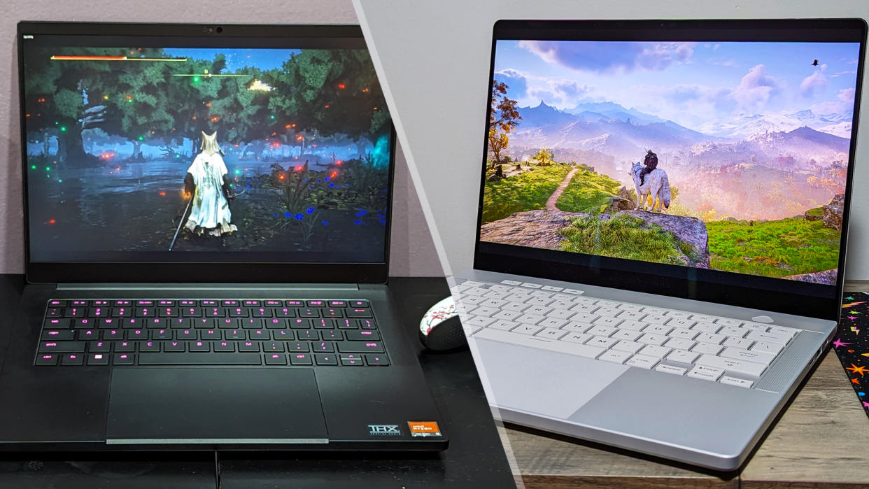  Asus Zephyrus G14 vs. Razer Blade 14. 