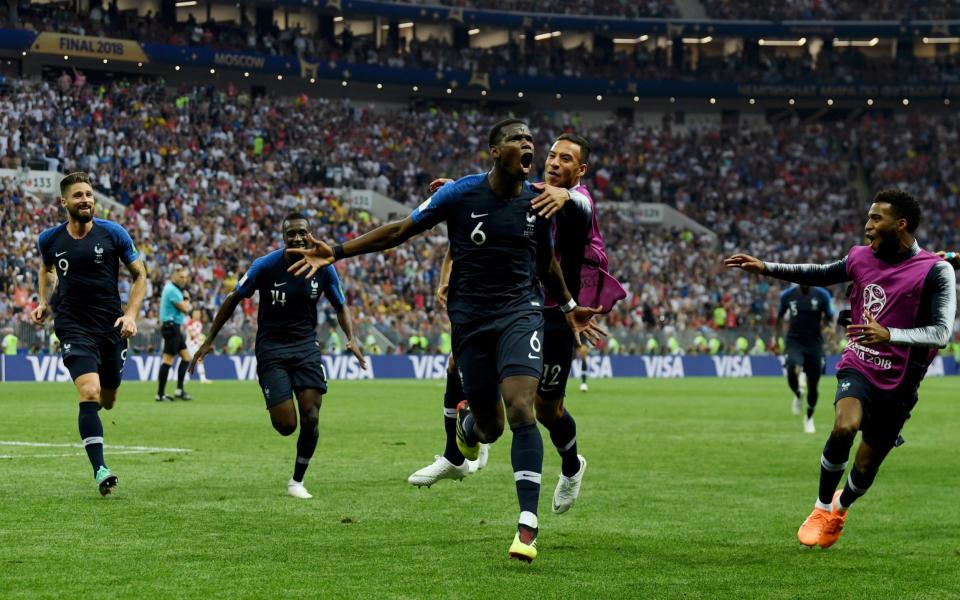 France won the World Cup, with their stars Antoine Griezmann, Paul Pogba and Kylian Mbappé on the scoresheet.