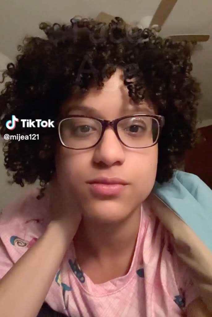 A damning 2022 SCI report found Almonte “excessive contact and behavior with the students demonstrates that she has no place in the New York City Schools.” tiktok @mijea121