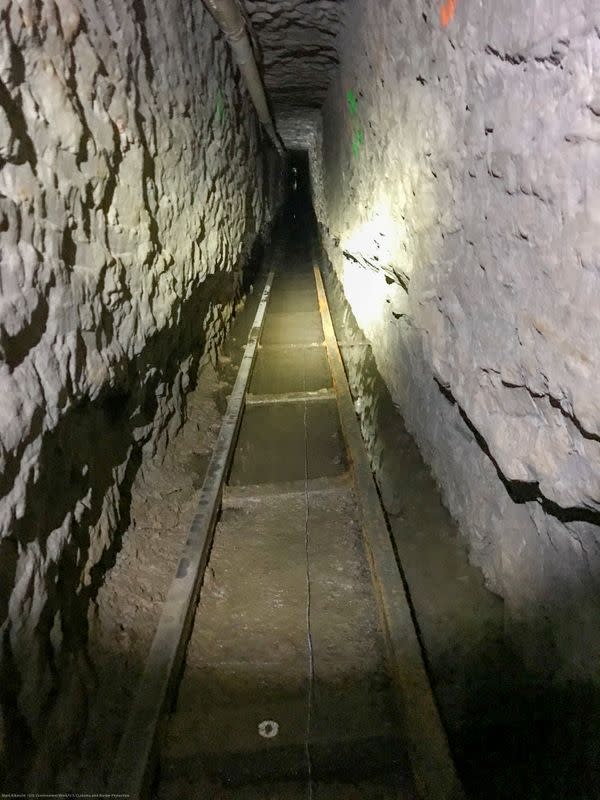 FILE PHOTO: The "Baja Metro Tunnel" to Tijuana