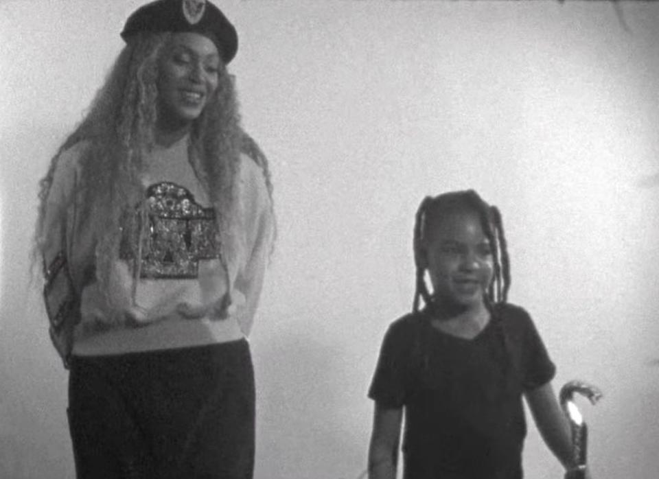 Beyoncé and daughter Blue Ivy | Netflix