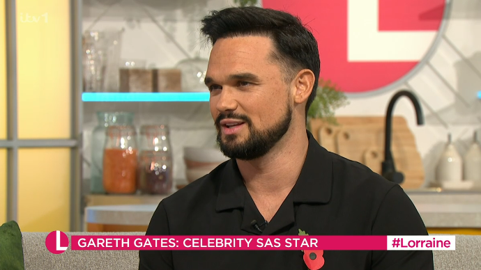 Gareth Gates told of the impact the reality show had on his speech. (ITV screengrab)