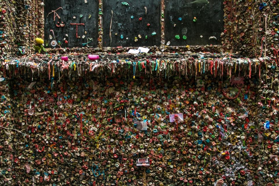 3) The Market Theater Gum Wall