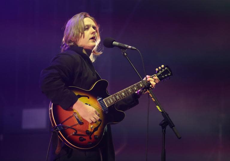 Lewis Capaldi played a surprise Glastonbury gig on a small BBC Music stage, the day before he is due to make his Other Stage debut.The Scottish hitmaker, who has just released his album Divinely Uninspired To A Hellish Extent, played a packed out BBC Music Introducing Stage with a six-song set on Friday.Capaldi said that the impromptu gig was a way of “saying thank you” to the BBC stage, which showcases new and unsigned acts, for helping him out in the early stages of his career. After opening the set with Grace, Capaldi said: “Surprise! I was half expecting to come on stage and everyone’s waiting to see who it is.> Amazing response to @LewisCapaldi’s set at the @bbcintroducing stage. glastonbury pic.twitter.com/dkkHOJE3JV> > — Mark Savage (@mrdiscopop) > > 28 June 2019“They say Lewis Capaldi and everyone goes ‘See you later’. You’ve stayed, so thanks for that.”Glastonbury’s official Twitter account called the set a “great way to start the afternoon”, as they shared snaps of the “surprise set”.> What a great way to start an afternoon! A surprise set from Lewis Capaldi at BBC Introducing Stage...sounding incredible. RG pic.twitter.com/YqKE6lyFir> > — Glastonbury Live (@GlastoLive) > > 28 June 2019On Saturday, the 22-year-old will play the Other Stage in the afternoon ahead of The Killers headlining. He previously joked that he was going to “bottle it” and topple his so-far successful career with the set. Alongside a series of funny snaps of himself and a teddy bear on Instagram, Capaldi wrote: “I’M PLAYING GLASTONBURY. Saturday at 4pm on the Other Stage if you want to see me bottle it and end my career x.”> View this post on Instagram> > I’M PLAYING GLASTONBURY 🤯 Saturday at 4pm on the Other Stage if you want to see me bottle it and end my career ❤️x> > A post shared by Lewis Calamari (@lewiscapaldi) on May 29, 2019 at 4:49am PDTThe accompanying snaps showed Capaldi larking around with a big soft toy and taking a selfie with the oversized stuffed animal as well as giving it a cuddle.Elsewhere at Glastonbury, Stormzy is set to make history on Friday night as the first black British star to headline the main stage. The Vossi Bop artist told fans on Twitter that he was “overwhelmed with emotions” ahead of his Pyramid Stage set. “I am [the] first black British artist to headline Glastonbury,” he wrote. “At 25 years old I am the second youngest solo act to ever headline Glastonbury, the youngest being a 24 year old David Bowie in 1971. “I’m overwhelmed with emotions, this is the most surreal feeling I’ve ever experienced. I feel my entire life has lead [sic] to this moment. Can’t explain or fathom what this all is but I am 100% sure this is all God and his favour. Giving him all the glory.”