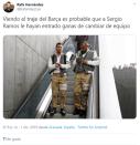 Según este usuario, al que quizás le gustó el traje fue a Sergio Ramos. (Foto: Twitter / <a href="http://twitter.com/RafaHdezCas/status/1201189084158464002" rel="nofollow noopener" target="_blank" data-ylk="slk:@RafaHdezCas;elm:context_link;itc:0;sec:content-canvas" class="link ">@RafaHdezCas</a>).