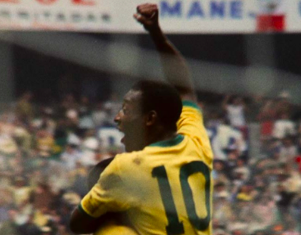 Pele’s crowning moment came in the 1970 World Cup (Netflix)