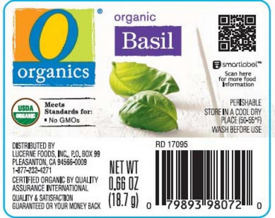 O Organics Organic Basil